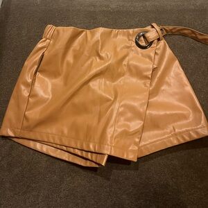 Tan Skort Size Medium
